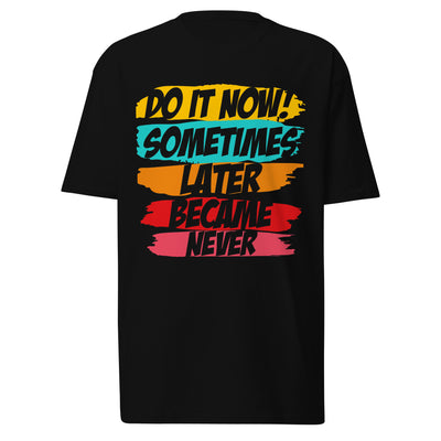 EG3BEATS DO IT NOW Men’s Premium Heavyweight T-Shirt