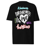 EG3BEATS FORGIVENESS IS LOVE Men’s Premium Heavyweight T-Shirt