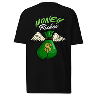 EG3BEATS MONEY RICHES Men’s Premium Heavyweight T-Shirt