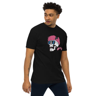 EG3BEATS SKULLY SEEN IT ALL Men’s Premium Heavyweight T-Shirt