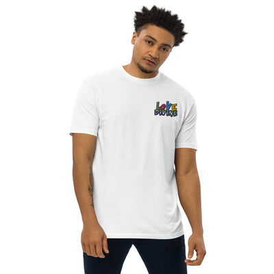 EG3BEATS LOVE DIVINE Men’s Premium Heavyweight T-Shirt