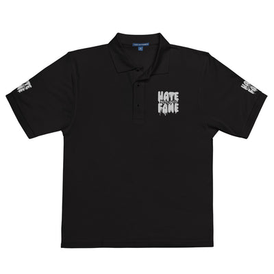 EG3BEATS HATE BECOMES FAME Men's Premium Polo