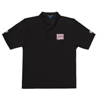 EG3BEATS HATE BECOMES FAME PINK Men's Premium Polo