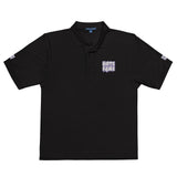 EG3BEATS HATE BECOMES FAME PURPLE Men's Premium Polo