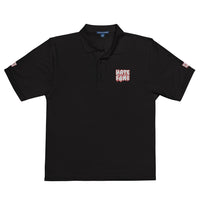 EG3BEATS HATE BECOMES FAME RED Men's Premium Polo