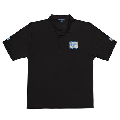 EG3BEATS HATE BECOMES FAME AQUA Men's Premium Polo