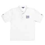 EG3BEATS HATE BECOMES FAME PURPLE Men's Premium Polo