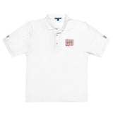 EG3BEATS HATE BECOMES FAME RED Men's Premium Polo