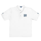 EG3BEATS HATE BECOMES FAME BLUE Men's Premium Polo