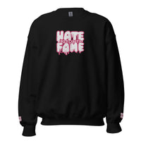 EG3BEATS HATE BECOMES FAME PINK Unisex Sweatshirt