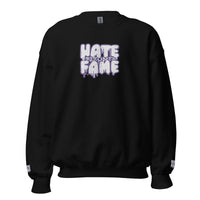 EG3BEATS HATE BECOMES FAME PURPLE Unisex Sweatshirt