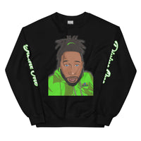 EG3BEATS DIVINE ONE LIME GREEN Unisex Sweatshirt