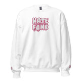 EG3BEATS HATE BECOMES FAME PINK Unisex Sweatshirt