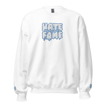 EG3BEATS HATE BECOMES FAMOUS AQUA Unisex Sweatshirt