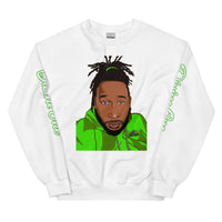 EG3BEATS DIVINE ONE LIME GREEN Unisex Sweatshirt