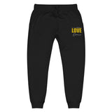 EG3BEATS HAPPINESS IS LOVE DIVINE Unisex Fleece Joggers