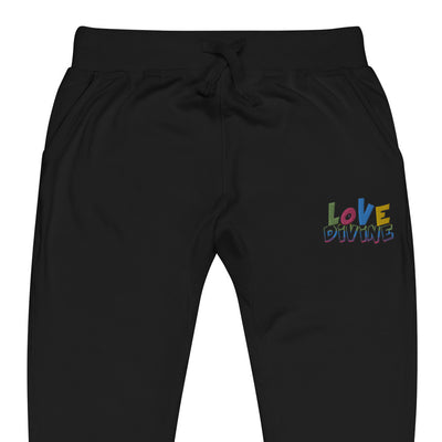 EG3BEATS LOVE DIVINE Unisex Fleece Sweatpants Joggers