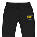 EG3BEATS HAPPINESS IS LOVE DIVINE Unisex Fleece Joggers