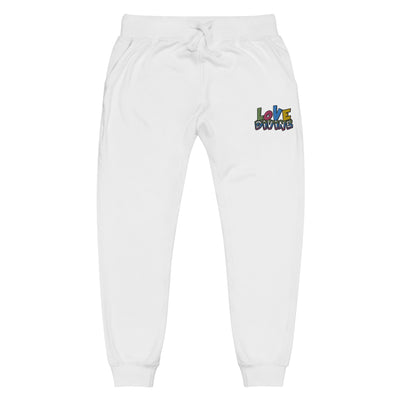 EG3BEATS LOVE DIVINE Unisex Fleece Sweatpants Joggers