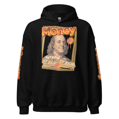 EG3BEATS FRANKLIN GET RICH MONEY HOODIE