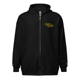 EG3BEATS MERCH LIFE YELLOW Unisex Heavy Blend Zip Hoodie