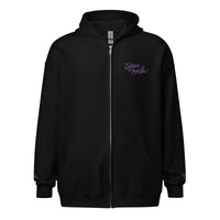 EG3BEATS MERCH LIFE PURPLE Unisex Heavy Blend Zip Hoodie