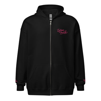 EG3BEATS MERCH LIFE PINK Unisex Heavy Blend Zip Hoodie