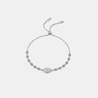 BEAUTIFUL I AM 1 Carat Moissanite Jewelry 925 Sterling Silver Bracelet