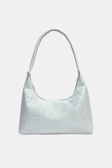 BEAUTIFUL I AM Textured PU Leather Shoulder Bag