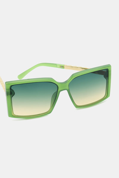 BEAUTIFUL I AM Polycarbonate Frame Square Sunglasses