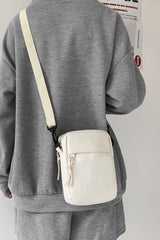 BEAUTIFUL I AM Wide Strap Polyester Crossbody Bag