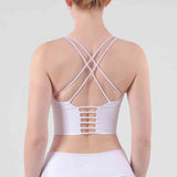 BEAUTIFUL I AM Crisscross Sports Bra