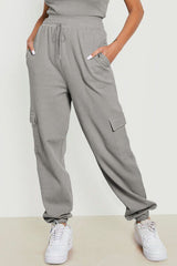 BEAUTIFUL I AM Drawstring Joggers with Pockets