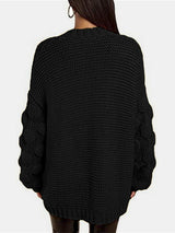 BEAUTIFUL I AM Open Front Long Sleeve Cardigan