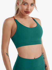 BEAUTIFUL I AM Crisscross Sports Bra