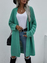 BEAUTIFUL I AM Open Front Long Sleeve Cardigan