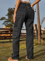 BEAUTIFUL I AM Straight Leg Cargo Jeans