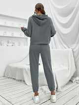 BEAUTIFUL I AM Sports Active Wear Hoodie and Joggers Set