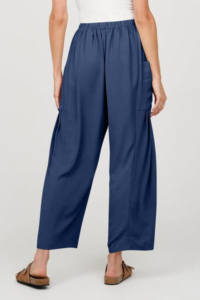 BEAUTIFUL I AM Drawstring Pocketed Wide Leg Pants