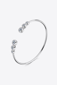 BEAUTIIFUL I AM 1.8 Carat Moissanite Jewelry 925 Sterling Silver Bracelet