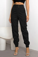 BEAUTIFUL I AM High Waist Cargo Pants