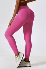 BEAUTIFUL I AM Slim Fit Wide Waistband Sports Leggings Active Wear