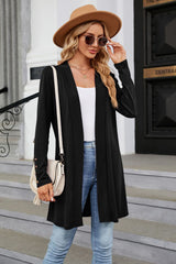 BEAUTIFUL I AM Long Sleeve Open Front Cardigan