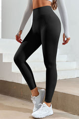 BEAUTIFUL I AM Wide Waistband Sports Active Wear Leggings