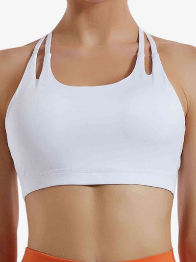 BEAUTIFUL I AM T-Back Sports Bra