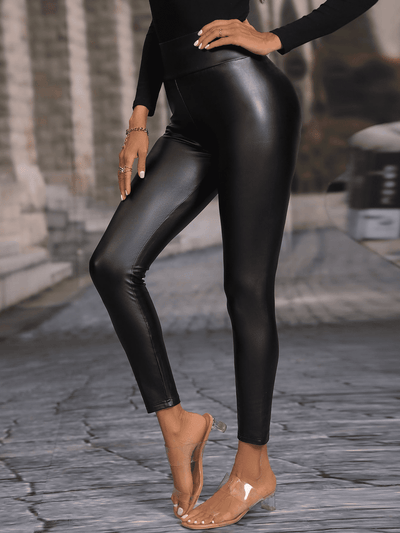 BEAUTIFUL I AM Slim Fit High Waistband Leggings Pants