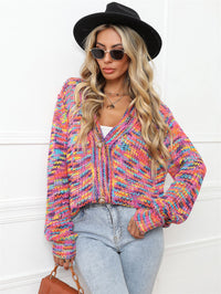 BEAUTIFUL I AM V-Neck Long Sleeve Cardigan