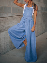 BEAUTIFUL I AM Wide Leg Denim Pants Overalls