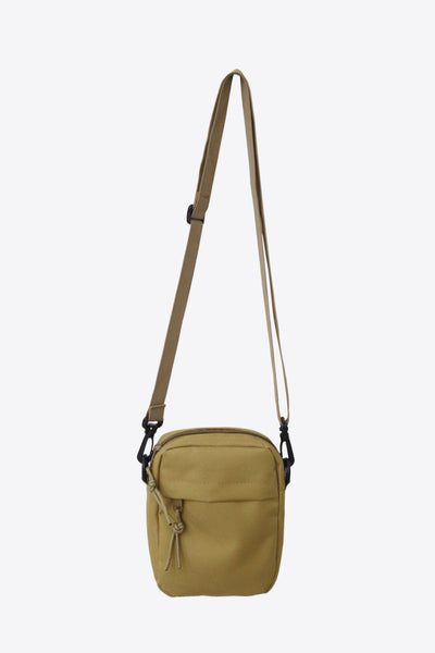 BEAUTIFUL I AM Wide Strap Polyester Crossbody Bag