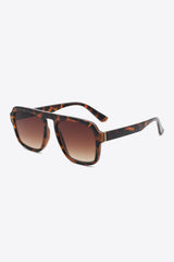 BEAUTIFUL I AM Tortoiseshell Square Polycarbonate Frame Sunglasses